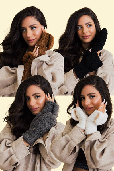 Foldable Texting Mittens