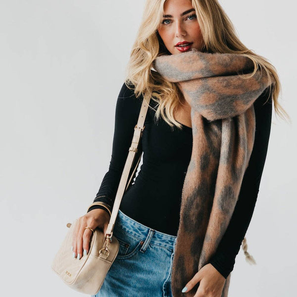 Leopard Printed Scarf