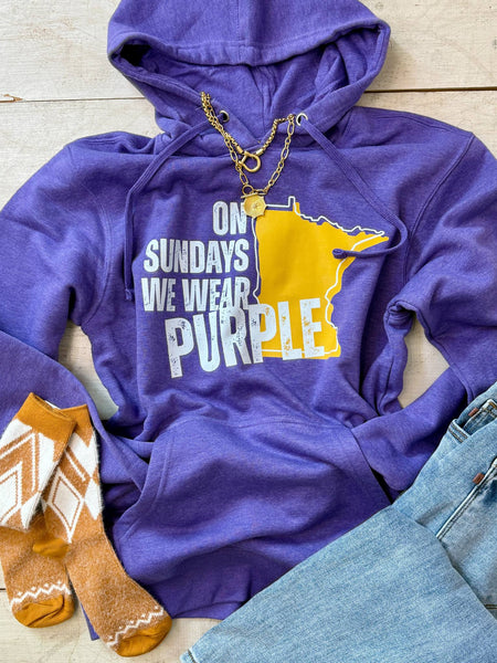 Purple Game Day Hoodie