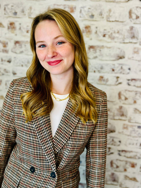 Houndstooth Blazer