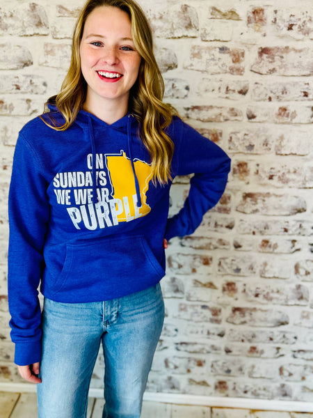 Purple Game Day Hoodie