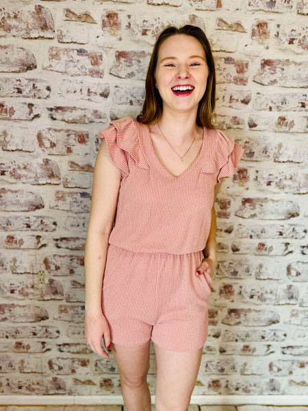 Mauve Romper