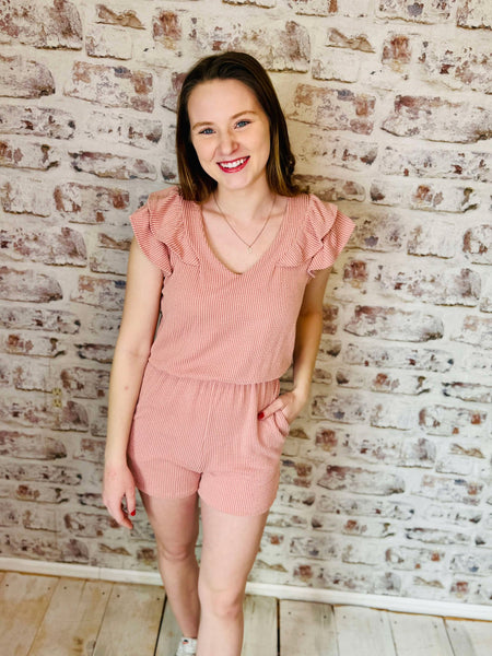 Mauve Romper