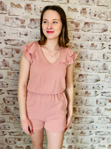 Mauve Romper