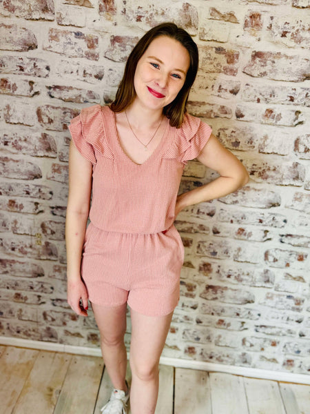 Mauve Romper
