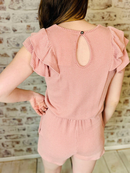 Mauve Romper