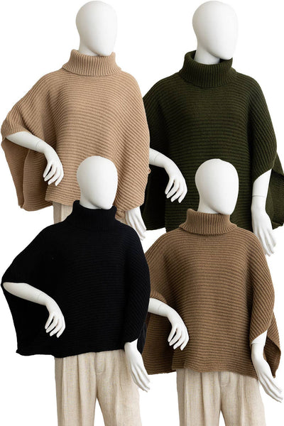 Turtleneck Poncho