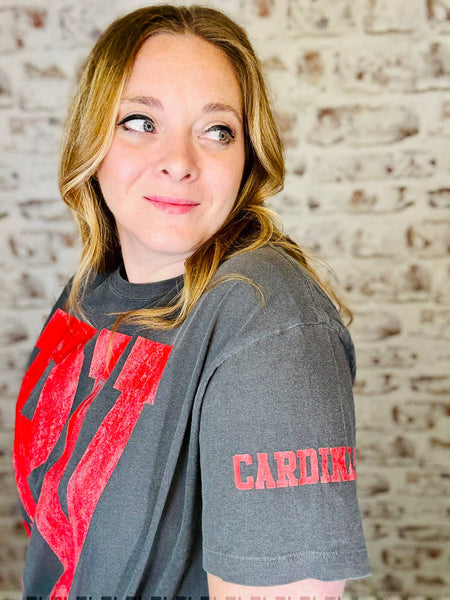 RV Cardinals Boxy Tee