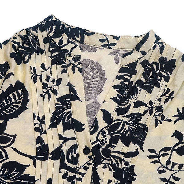 Vintage Floral Blouse