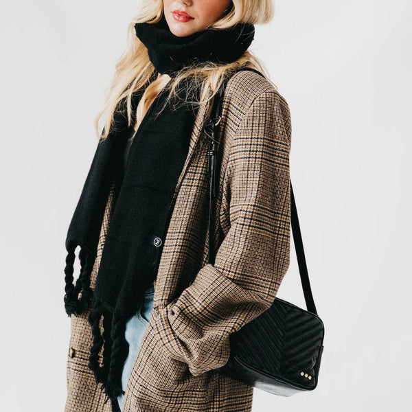 Twisted Tassel Scarf