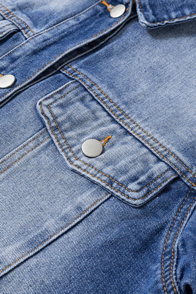 Short Sleeve Denim Jacket