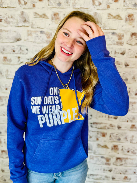 Purple Game Day Hoodie