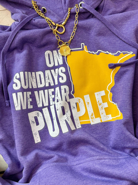 Purple Game Day Hoodie