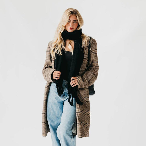 Twisted Tassel Scarf