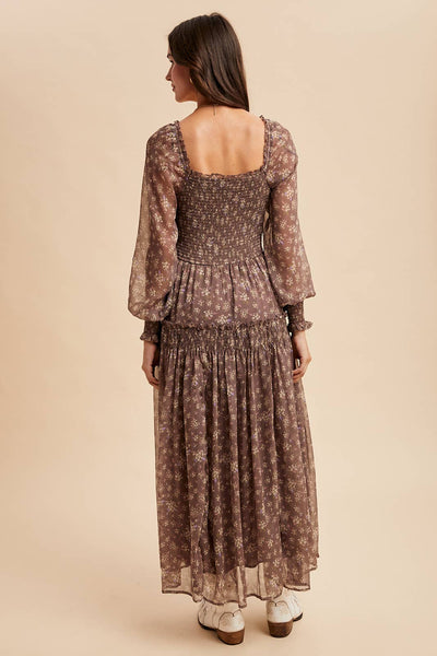 Floral Smocked Dress