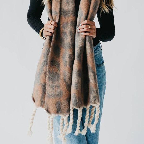 Leopard Printed Scarf