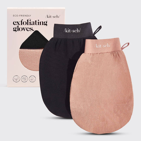 Exfoliate your way to glowing skin! The Kitsch Eco-Friendly Exfoliating Glove is a convenient body scrubber mitt that massages & detoxifies the skin, helping to improve circulation and stimulate skin cell renewal.