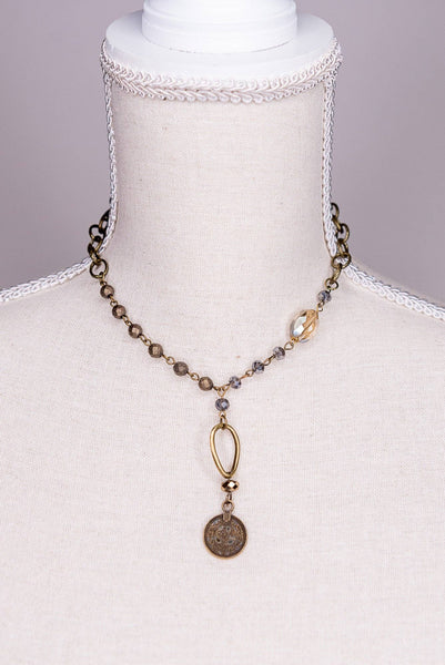 Molly Short Coin Necklace
