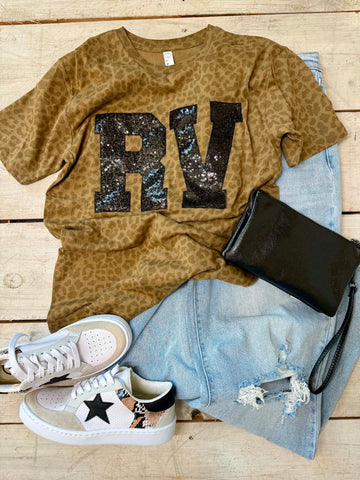 RV Leopard Short Sleeve