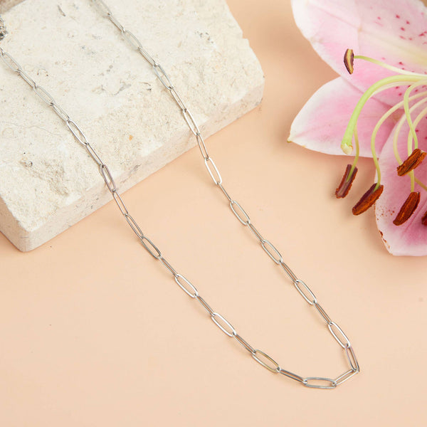 Narelle Waterproof 18" Paperclip Chain Necklace