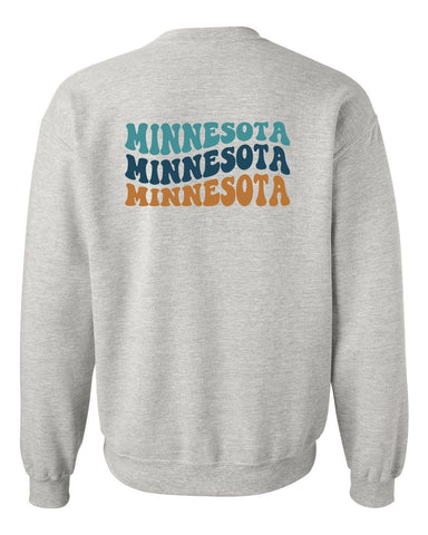 Groovy Minnesota Crwnk Sweatshirt