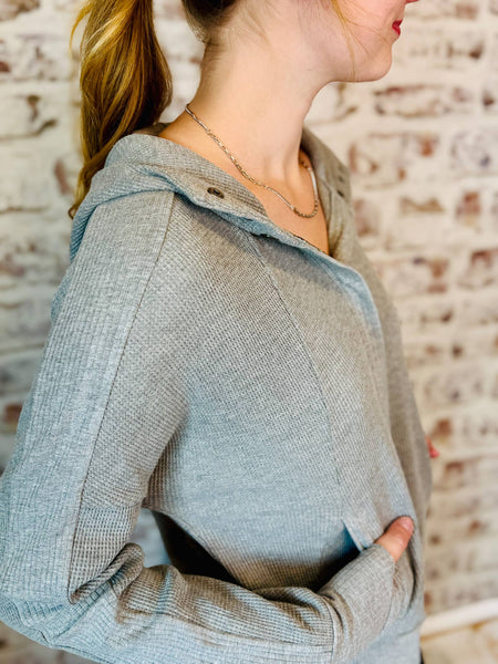 Waffle Zip-up Jacket