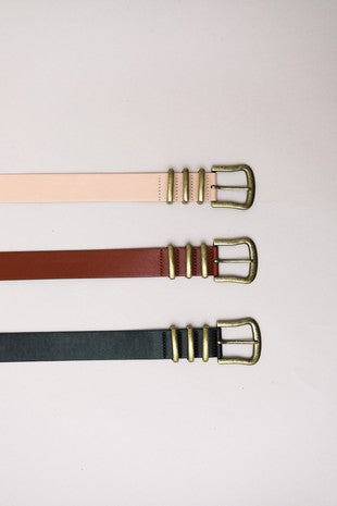 Classic Western Leather Belt