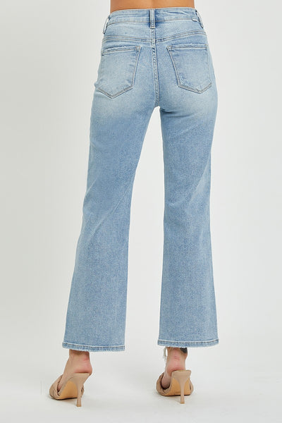 Risen High Rise Relaxed Straight Jean - Plus