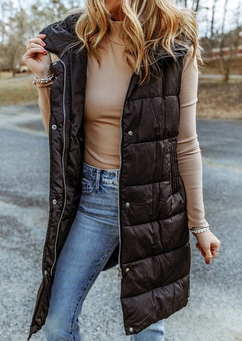 Catching Feelings Hooded Vest