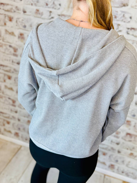 Waffle Zip-up Jacket