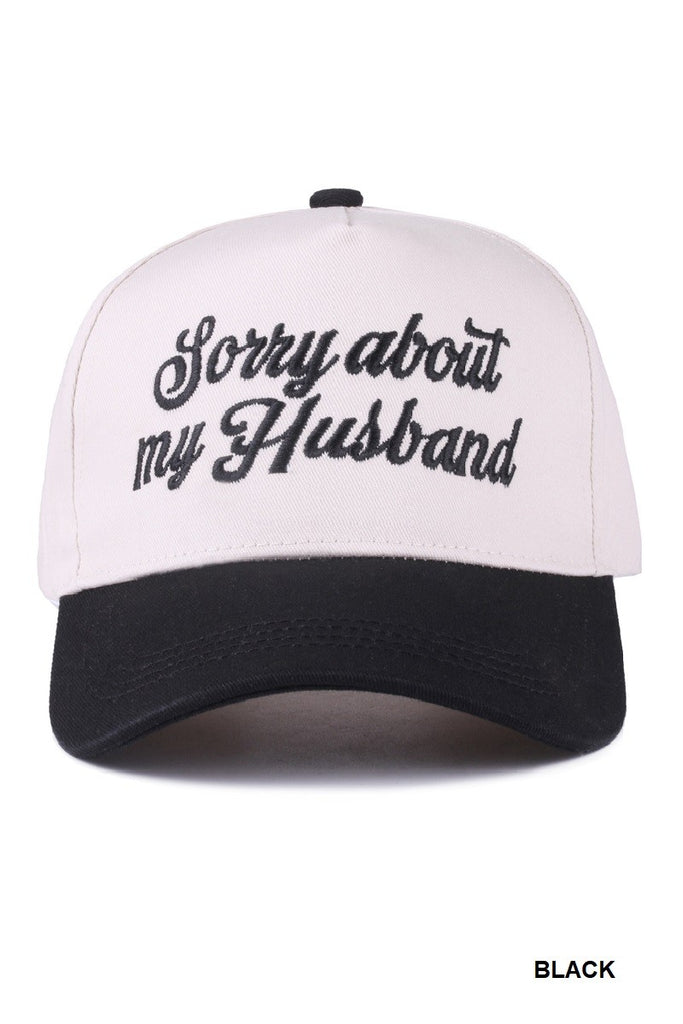 Sorry about my Husband