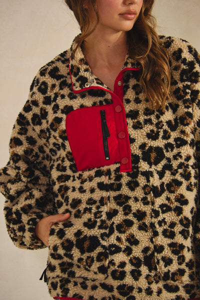 Luxe Leopard Fleece