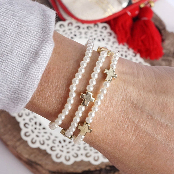 Pearl Bracelet Stack