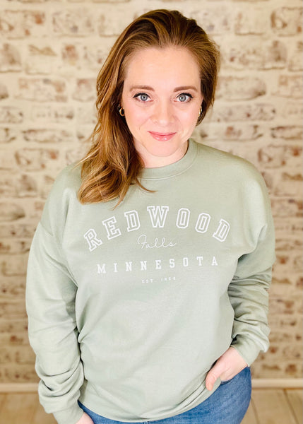 Mint Redwood Falls Sweatshirt