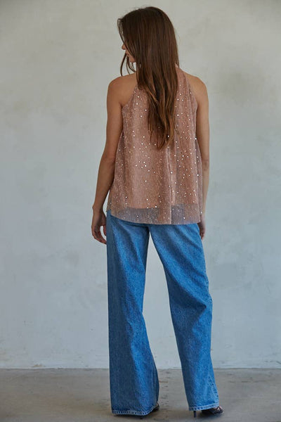 Halter Sparkle Tank