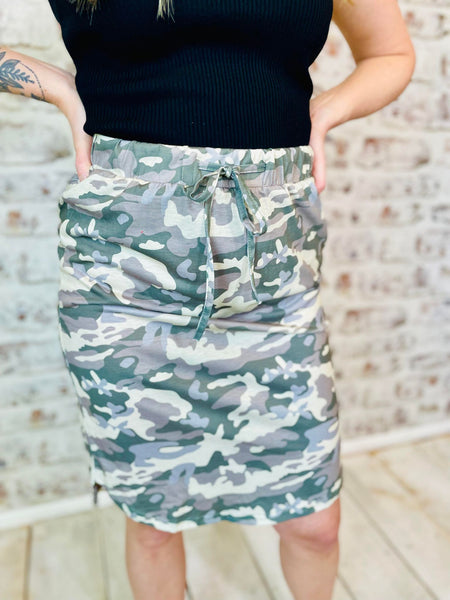 Camo Weekend Skirt