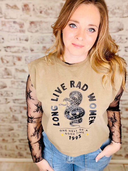 Rad Women Graphic Tee