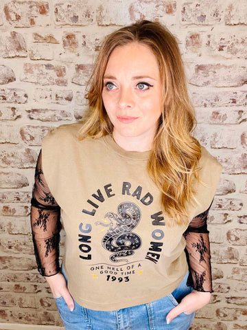 Rad Women Graphic Tee