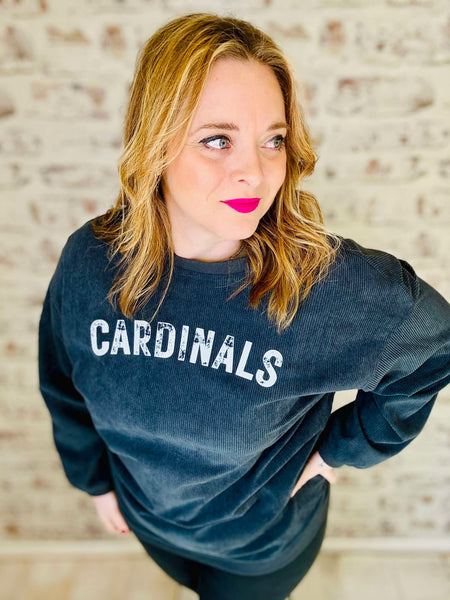 Ribbed Long Sleeve Cardinals Shirt