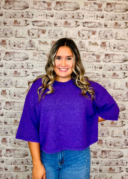 Purple Sweater