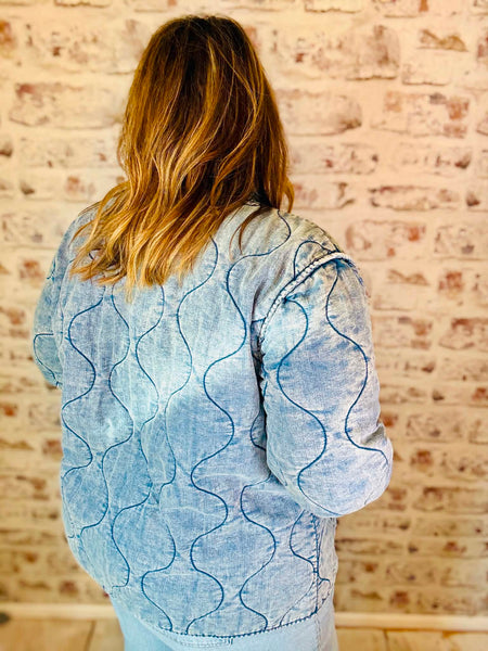 Plus Quilted Jacket
