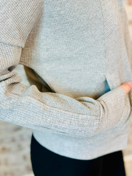 Waffle Zip-up Jacket