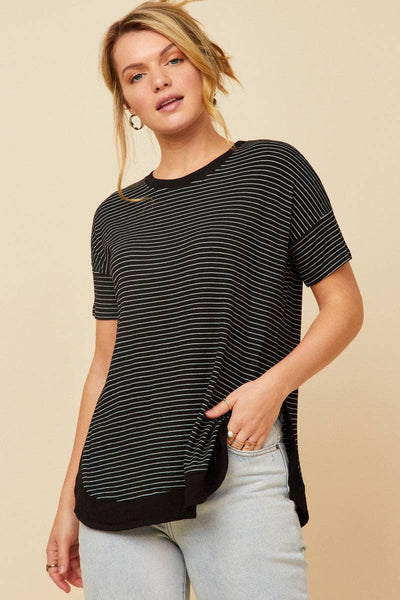 Ribbed Stripe Top