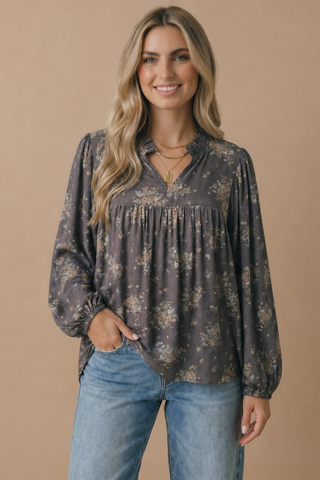 Floral Woven Blouse