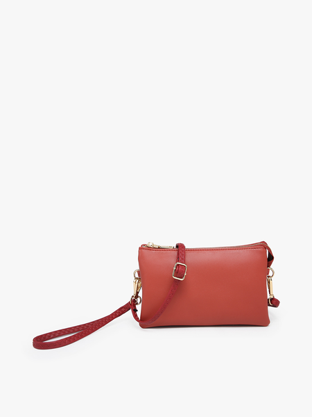 Riley 3 Compartment Xbody/Wristlet