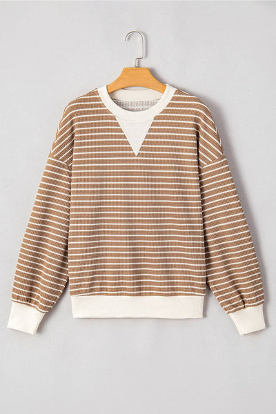 Stripe Textured Top