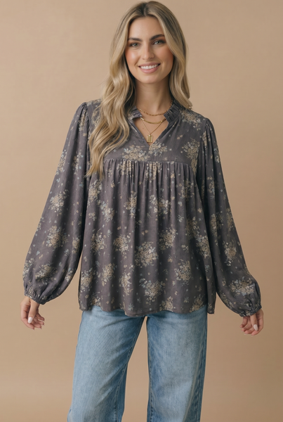 Floral Woven Blouse