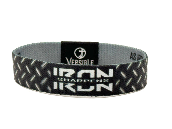 Versible® Wristbands - Iron Sharpens Iron / Proverbs 27:17