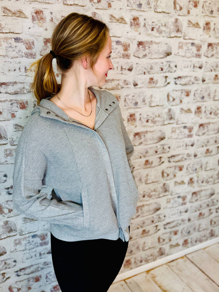 Waffle Zip-up Jacket