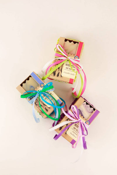 Gift Set | Wooden Soap Dish with Goat Milk Soap